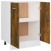 vidaXL Ντουλάπι "Lyon" Καπνιστή Δρυς 60x46x81,5 εκ. από Τεχνητό Ξύλο