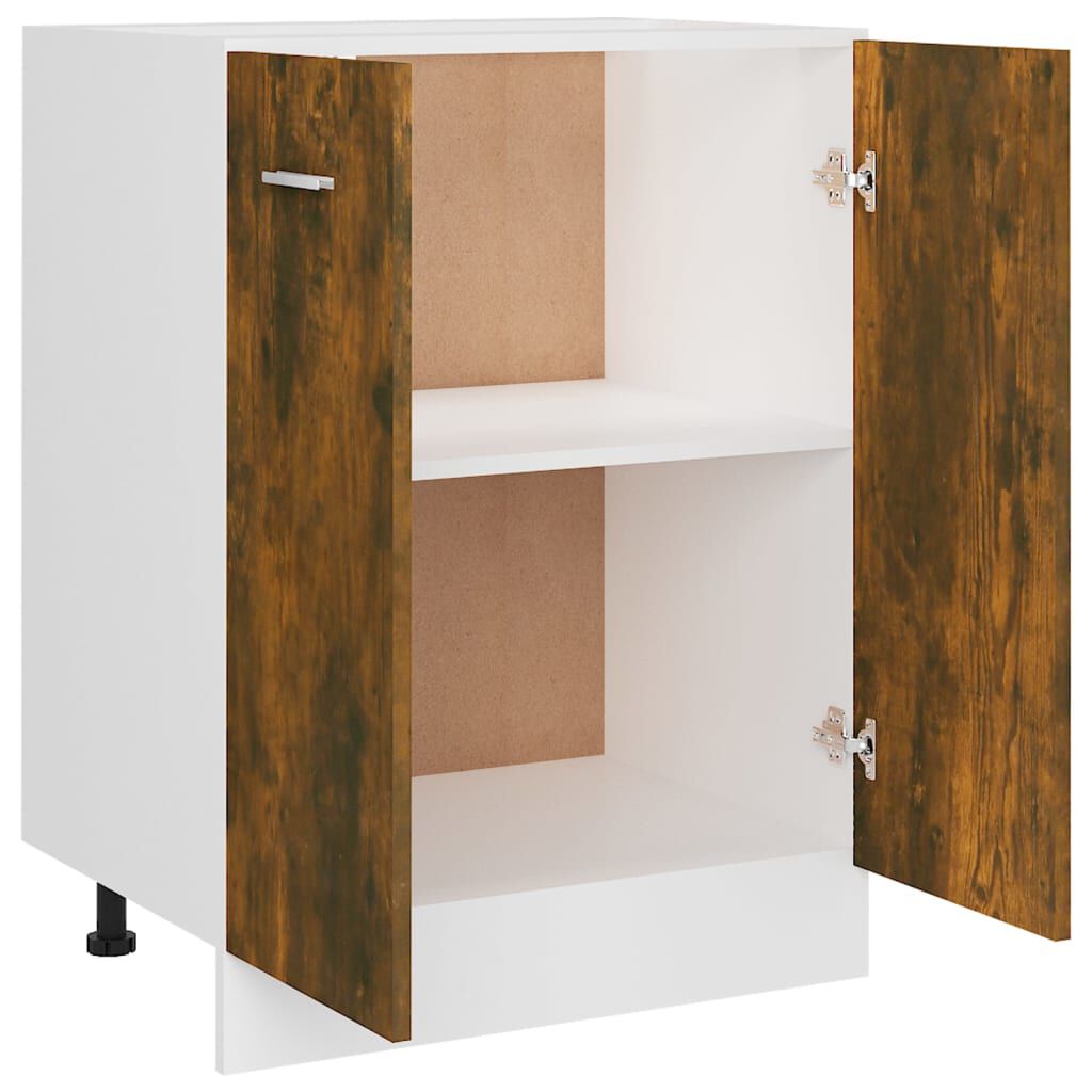vidaXL Ντουλάπι Lyon Καπνιστή Δρυς 60x46x81,5εκ. Επεξεργασμένο Ξύλο