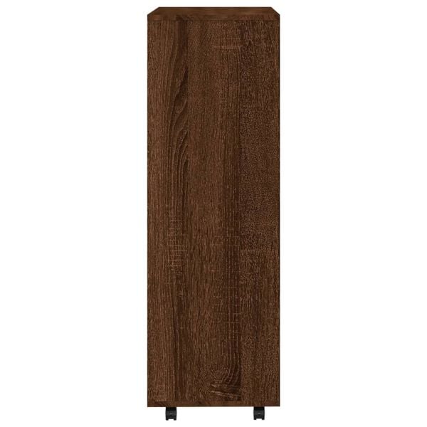 vidaXL Ντουλάπα Καφέ Δρυς 80 x 40 x 110 εκ. από Επεξεργασμένο Ξύλο