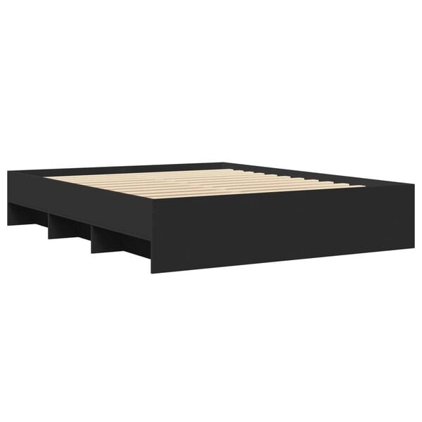 vidaXL Πλαίσιο κρεβατιού χωρίς στρώμα 160x200 εκ. Επεξεργασμένο Ξύλο