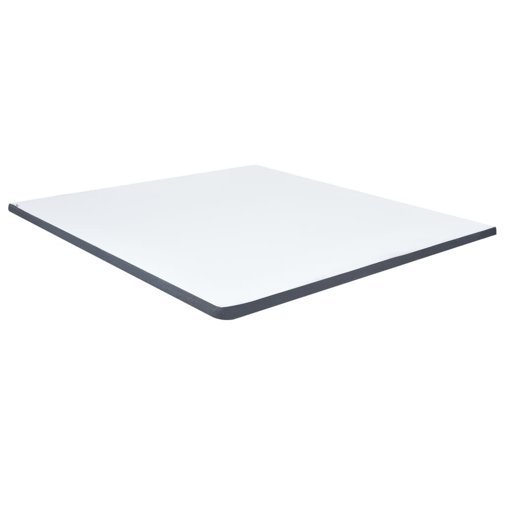 vidaXL Κρεβάτι Boxspring Σκούρο Γκρι 180 x 200 εκ. Υφασμάτινο