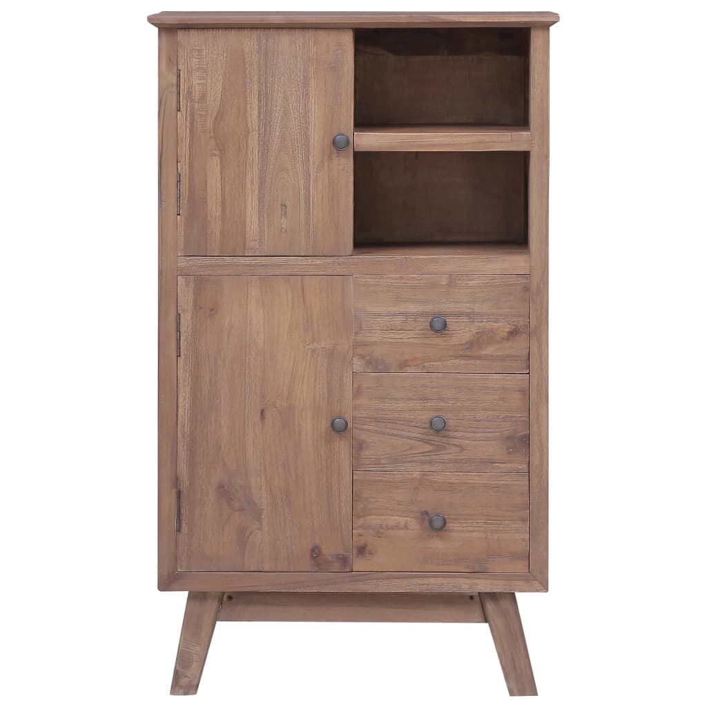 vidaXL Ψηλός Μπουφές 60 x 30 x 100 εκ. από Μασίφ Ξύλο Teak
