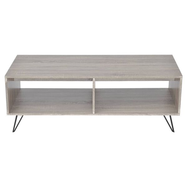 vidaXL Έπιπλο Τηλεόρασης / Τραπεζάκι Σαλονιού Γκρι 110 x 50 x 40 εκ.