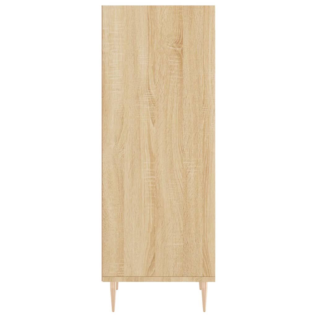 vidaXL Ντουλάπι Sonoma Δρυς 34,5x32,5x90 εκ. από Επεξεργασμένο Ξύλο