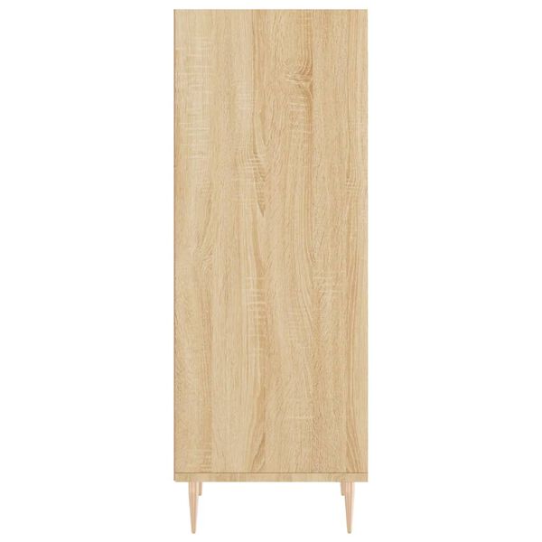 vidaXL Ντουλάπι Sonoma Δρυς 34,5x32,5x90 εκ. από Επεξεργασμένο Ξύλο