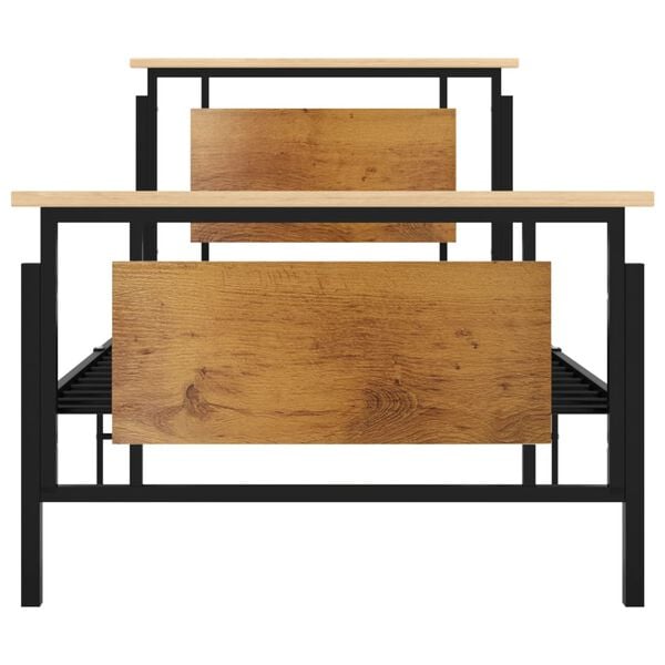 vidaXL &Pi;&lambda;&alpha;ί&sigma;&iota;&omicron; &Kappa;&rho;&epsilon;&beta;&alpha;&tau;&iota;&omicron;ύ 100 x 200 &epsilon;&kappa;. &Mu;&epsilon;&tau;&alpha;&lambda;&lambda;&iota;&kappa;ό