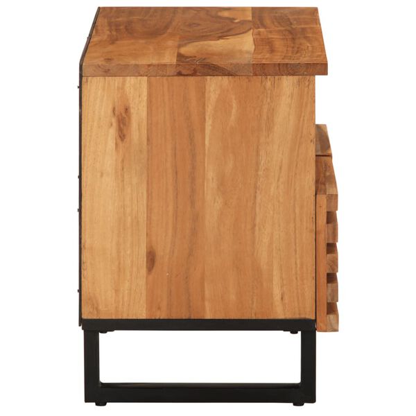 vidaXL Έπιπλο Τηλεόρασης 70x34x46 εκ. από Μασίφ Ξύλο Ακακίας