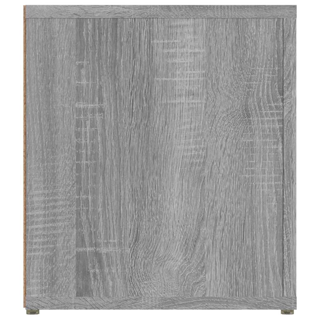 vidaXL Έπιπλο Τηλεόρασης Γκρι Sonoma 80x31,5x36 εκ. από Επεξεργ. Ξύλο