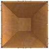 vidaXL Φωτιά Καφέ 50 x 50 x 35 cm Ατσάλι σκληρυθέν στον αέρα