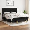 vidaXL &Kappa;&rho;&epsilon;&beta;ά&tau;&iota; Boxspring &mu;&epsilon; &Sigma;&tau;&rho;ώ&mu;&alpha; &Mu;&alpha;ύ&rho;&omicron; 180x200 &epsilon;&kappa;. &Upsilon;&phi;&alpha;&sigma;&mu;ά&tau;&iota;&nu;&omicron;