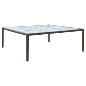 vidaXL &Tau;&rho;&alpha;&pi;&epsilon;&zeta;&alpha;&rho;ί&alpha; &Kappa;ή&pi;&omicron;&upsilon; &Kappa;&alpha;&phi;έ 200 x 200 x 74 &epsilon;&kappa;. &alpha;&pi;ό &Sigma;&upsilon;&nu;&theta;&epsilon;&tau;&iota;&kappa;ό &Rho;&alpha;&tau;ά&nu;