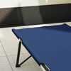 vidaXL Αναδιπλούμενο Κρεβάτι Κάμπινγκ Μπλε 206 x 76 x 74 εκ