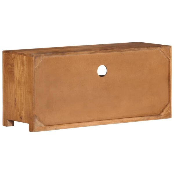 vidaXL Έπιπλο Τηλεόρασης 90 x 30 x 40 εκ. από Μασίφ Ξύλο Ακακίας