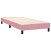 vidaXL &Kappa;&rho;&epsilon;&beta;ά&tau;&iota; Boxspring &mu;&epsilon; &Sigma;&tau;&rho;ώ&mu;&alpha; &Rho;&omicron;&zeta; 80x220 &epsilon;&kappa;. &Beta;&epsilon;&lambda;&omicron;ύ&delta;&iota;&nu;&omicron;