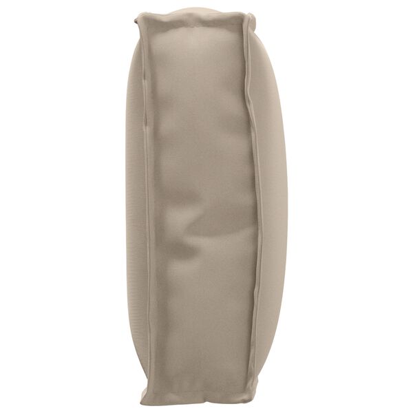 vidaXL Μαξιλάρι παλέτας για πλάτη Taupe 60 x 40 x 12 cm Ύφασμα Oxford