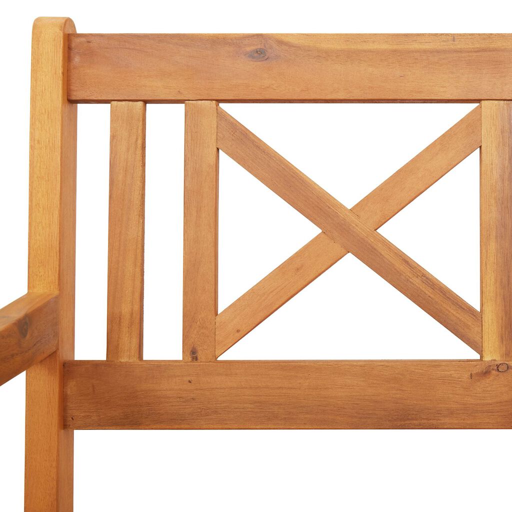 vidaXL Καρέκλες Κήπου 2 τεμ 56x56x90 εκ Μασίφ Ξύλο Ακακίας