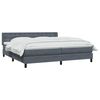 vidaXL Box Spring &Kappa;&rho;&epsilon;&beta;ά&tau;&iota; &mu;&epsilon; &sigma;&tau;&rho;ώ&mu;&alpha; &Sigma;&kappa;&omicron;ύ&rho;&omicron; &gamma;&kappa;&rho;&iota; 180x220 &epsilon;&kappa;. &Beta;&epsilon;&lambda;&omicron;ύ&delta;&iota;&nu;&omicron;