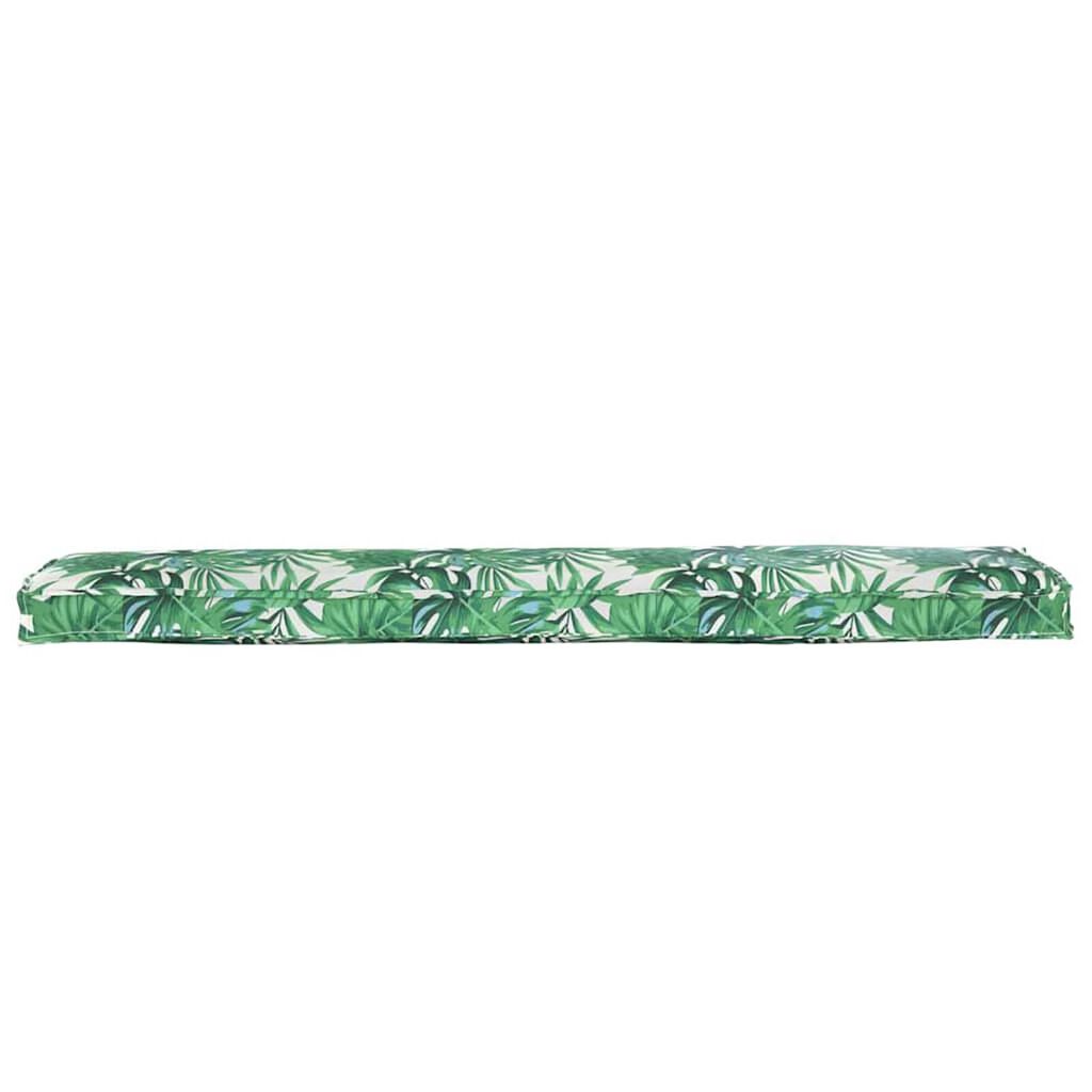 vidaXL Σετ Μαξιλαριών Πάγου 2 pcs Μοτίβο φύλλων 180 x 40 x 8 εκ.