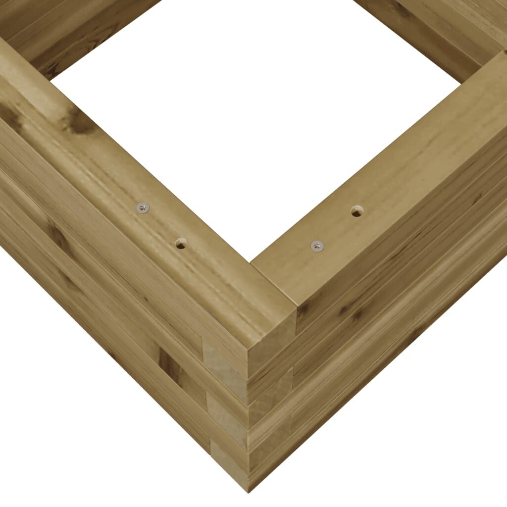 vidaXL Ζαρντινιέρα Κήπου 40x40x23 εκ. από Εμποτισμένο Ξύλο Πεύκου
