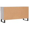 vidaXL Παπουτσοθήκη Γκρι Sonoma 102x35x55 εκ. από Επεξεργασμένο Ξύλο