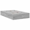 vidaXL Σκελετός Κρεβατιού Γκρι sonoma 120 x 200 cm Επεξεργασμένο ξύλο