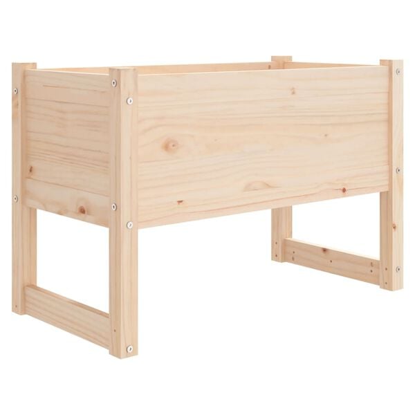 vidaXL Ζαρντινιέρα 78x40x52 εκ. από Μασίφ Ξύλο Πεύκου