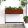 vidaXL &Upsilon;&psi;&omega;&mu;έ&nu;&eta; &Gamma;&lambda;ά&sigma;&tau;&rho;&alpha; &Kappa;ή&pi;&omicron;&upsilon; &Sigma;&kappa; rusty 100 x 26 x 82 &epsilon;&kappa;