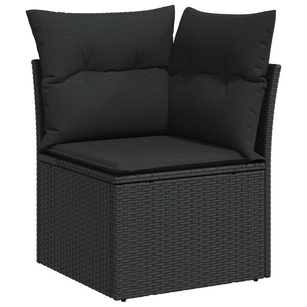 vidaXL Σετ Καναπέ Κήπου 5 pcs 242.5 x 132.5 x 85 εκ. Πολυ ράταν