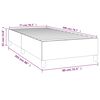 vidaXL Πλαίσιο κρεβατιού χωρίς στρώμα Κρέμα 80x200 cm Ύφασμα