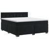 vidaXL &Kappa;&rho;&epsilon;&beta;ά&tau;&iota; box spring &mu;&epsilon; &sigma;&tau;&rho;ώ&mu;&alpha; &Mu;&alpha;ύ&rho;&omicron; 180 x 200 cm &Beta;&epsilon;&lambda;&omicron;ύ&delta;&omicron;