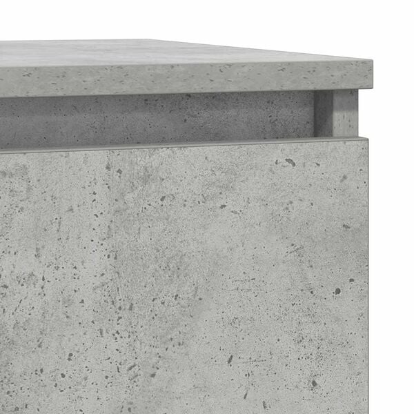 vidaXL Συρταριέρα με Συρτάρια Γκρι Σκυρ. 71x35x84 εκ. από Επεξ. Ξύλο