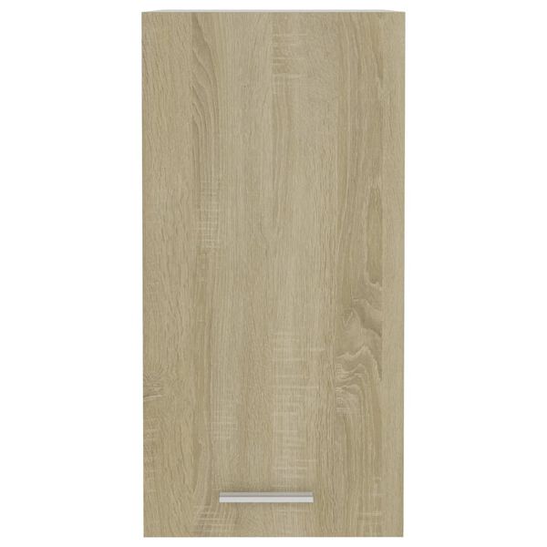 vidaXL Ντουλάπι Κρεμαστό Sonoma Δρυς 29,5x31x60 εκ. από Επεξ. Ξύλο