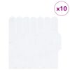 vidaXL &Delta;&iota;&alpha;&kappa;&omicron;&sigma;&mu;&eta;&tau;&iota;&kappa;ά &Alpha;&upsilon;&tau;&omicron;&kappa;ό&lambda;&lambda;&eta;&tau;&alpha; 10 pcs &Lambda;&epsilon;&upsilon;&kappa;ό 30 x 30 x 0,8 &epsilon;&kappa;