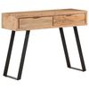 vidaXL Τραπέζι Κονσόλα Live Edge 100x35x76 εκ. από Μασίφ Ξύλο Ακακίας