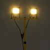 vidaXL Προβολέας LED με Τρίποδο Θερμό Λευκό 2 x 50 W