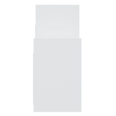 vidaXL Βοηθητικό Ντουλάπι Λευκό 60 x 26 x 60 εκ. από Μοριοσανίδα