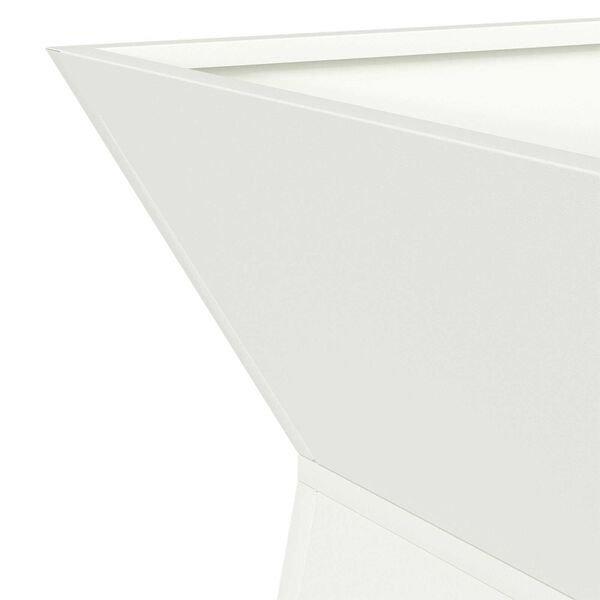 vidaXL Στήριξη Φυτών Λευκή Πλαστικό 35 x 35 x 73 cm Διακοσμητικά Ένθετα