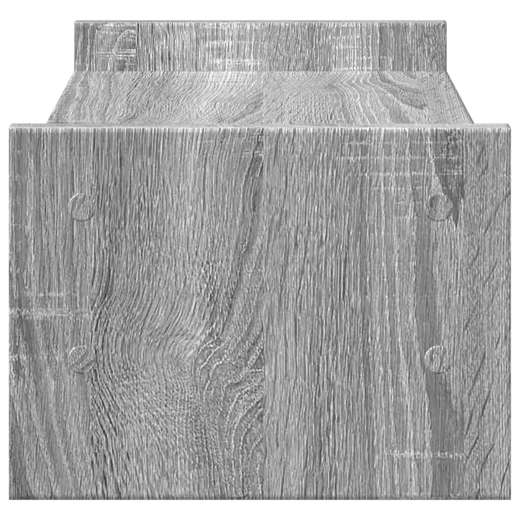 vidaXL Βάση Οθόνης Γκρι Sonoma 50x27x20 εκ. από Επεξεργασμένο Ξύλο