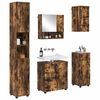 vidaXL Σετ Επίπλων Μπάνιου 5 pcs Καπνιστή δρυς 61 x 35 x 64 εκ.