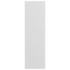 vidaXL Παπουτσοθήκες Τοίχου 2 τεμ. Λευκό 80 x 18 x 60 εκ. Μοριοσανίδα