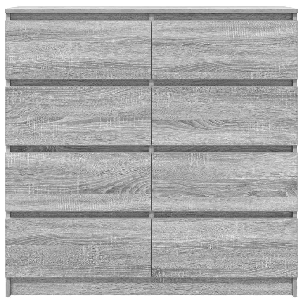 vidaXL Ντουλάπι Γκρι Sonoma 100x35x99 cm Ξύλινο μηχανουργικό ξύλο