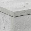 vidaXL Κομοδίνο Γκρι του Σκυροδέματος 38 x 35 x 56 εκ. από Επεξ. Ξύλο