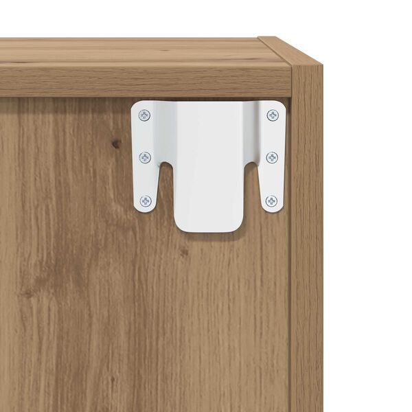 vidaXL Σετ επίπλου τηλεόρασης 2 pcs artisan δρυς 37 x 37 x 142.5 εκ