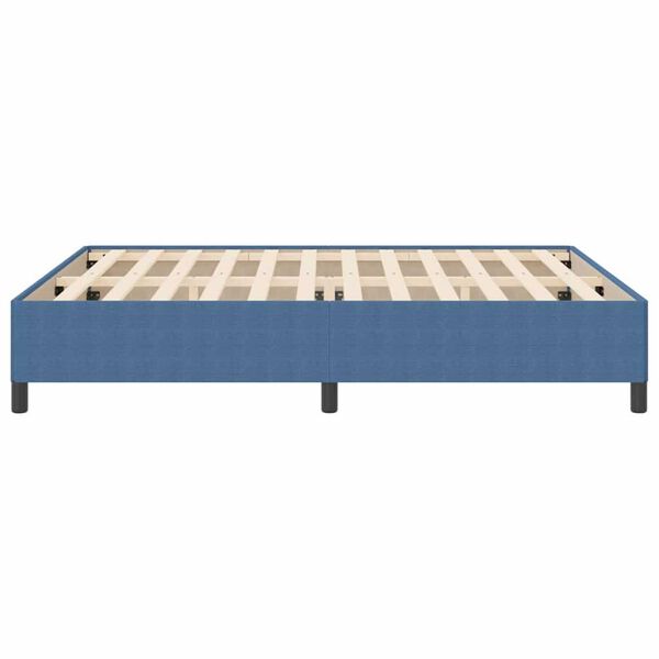 vidaXL Σκελετός Κρεβατιού Μπλε 180 x 200 cm Βελούδο