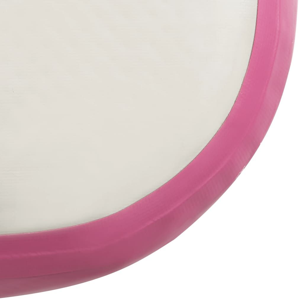 vidaXL Στρώμα Ενόργανης Φουσκωτό Ροζ 700 x 100 x 20 εκ. PVC με Τρόμπα