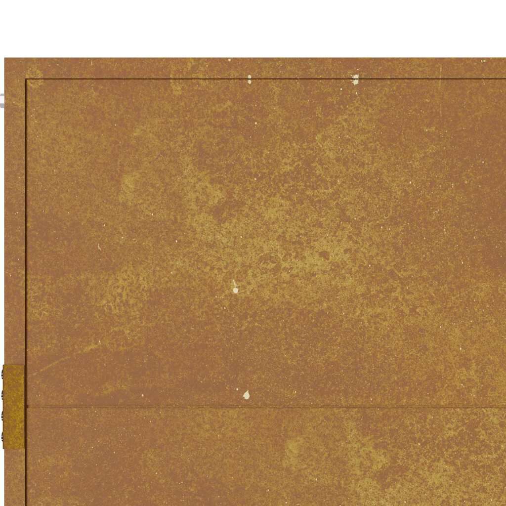 vidaXL Πύλη Κήπου 105 x 130 εκ. από Ατσάλι Corten