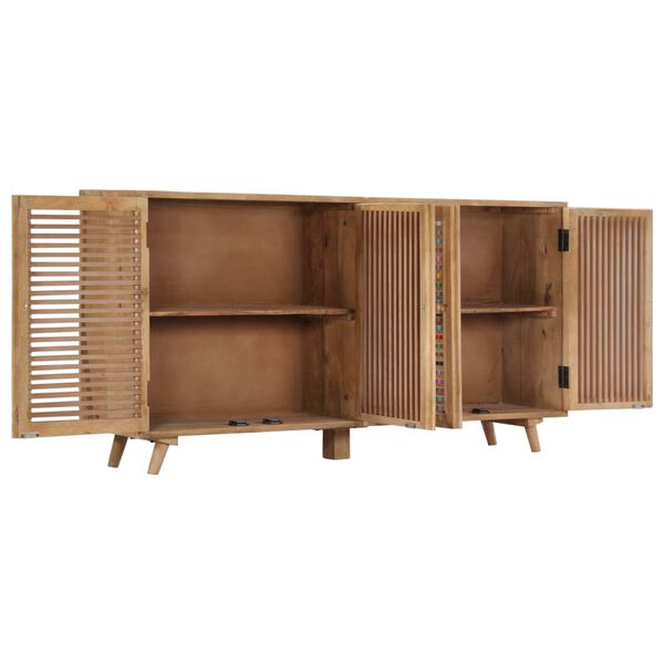 vidaXL Μπουφές 150 x 30 x 75 εκ. από Μασίφ Ξύλο Μάνγκο