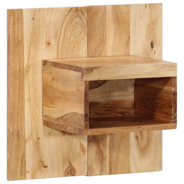 vidaXL Κομοδίνο 50x27x50 εκ. από Μασίφ Ξύλο Ακακίας