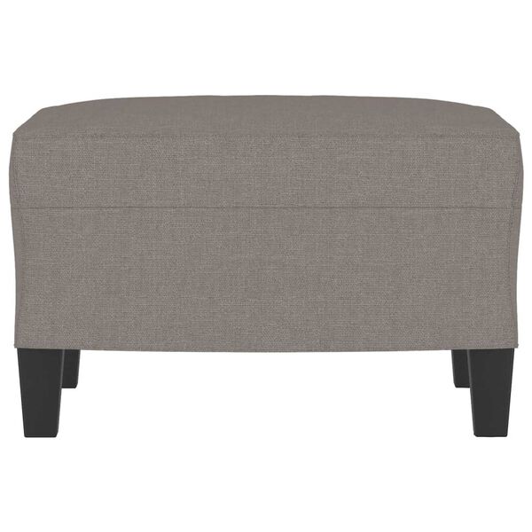 vidaXL Υποπόδιο Taupe 60x50x41 εκ. Υφασμάτινο