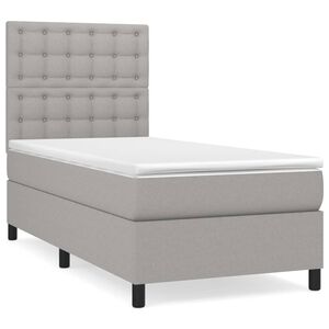 vidaXL &Kappa;&rho;&epsilon;&beta;ά&tau;&iota; Boxspring &mu;&epsilon; &Sigma;&tau;&rho;ώ&mu;&alpha; &Alpha;&nu;&omicron;&iota;&chi;&tau;ό &Gamma;&kappa;&rho;&iota; 80x200 &epsilon;&kappa;. &Upsilon;&phi;&alpha;&sigma;&mu;ά&tau;&iota;&nu;&omicron;